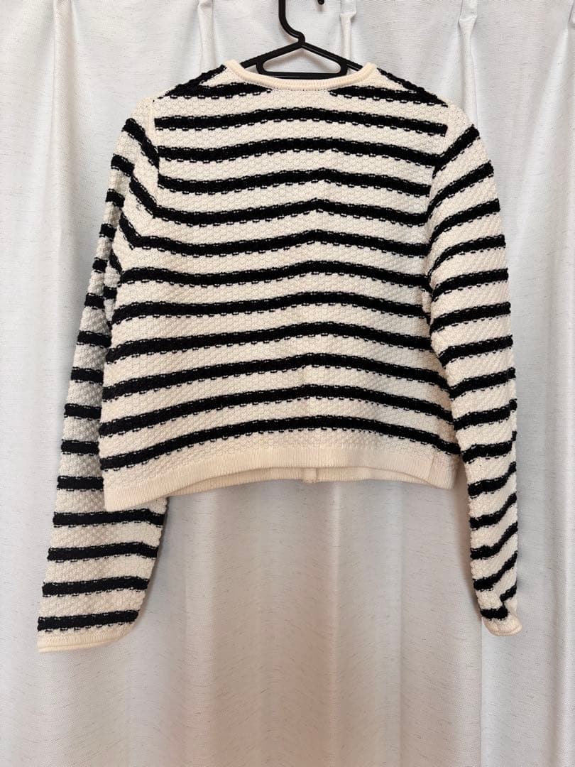 Apuweiser-riche ボーダー カーディガン M 美品