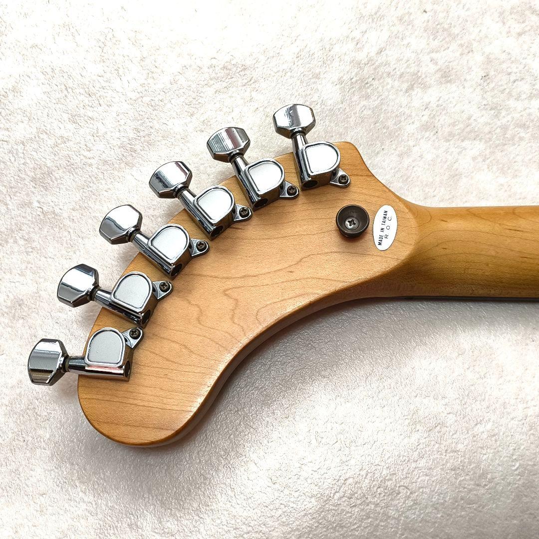 【美品】ZO-3 グレー アンプ内蔵ミニギター ヘッドフォン端子付
