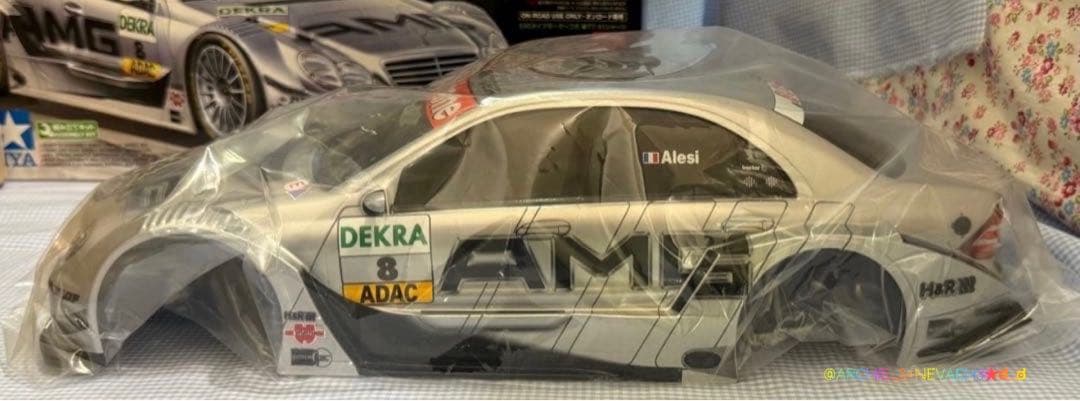 タミヤ メルセデスベンツCクラスDTM2004完成ボディ仕様TT-01★未組立て