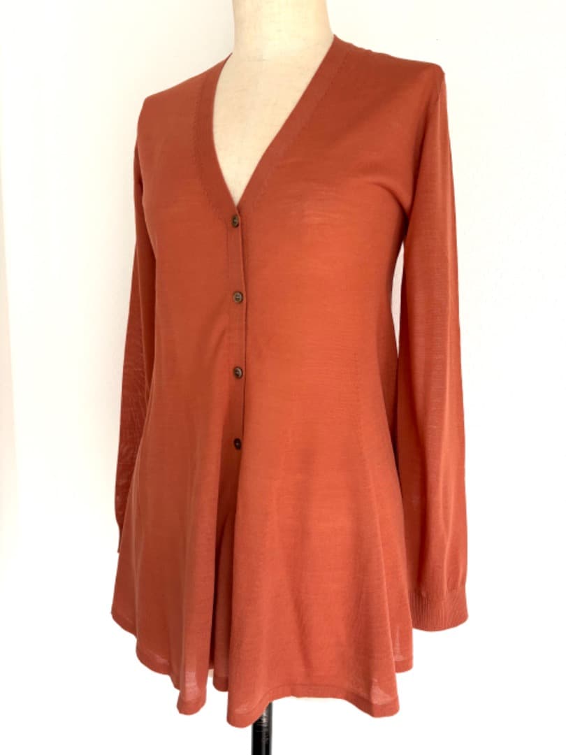 新品春モラビト MORABITO・BLANCカーディガン9silk¥64.900