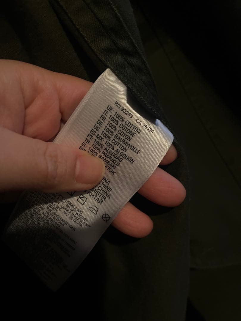 DIESEL トレンチコート　カーキxs