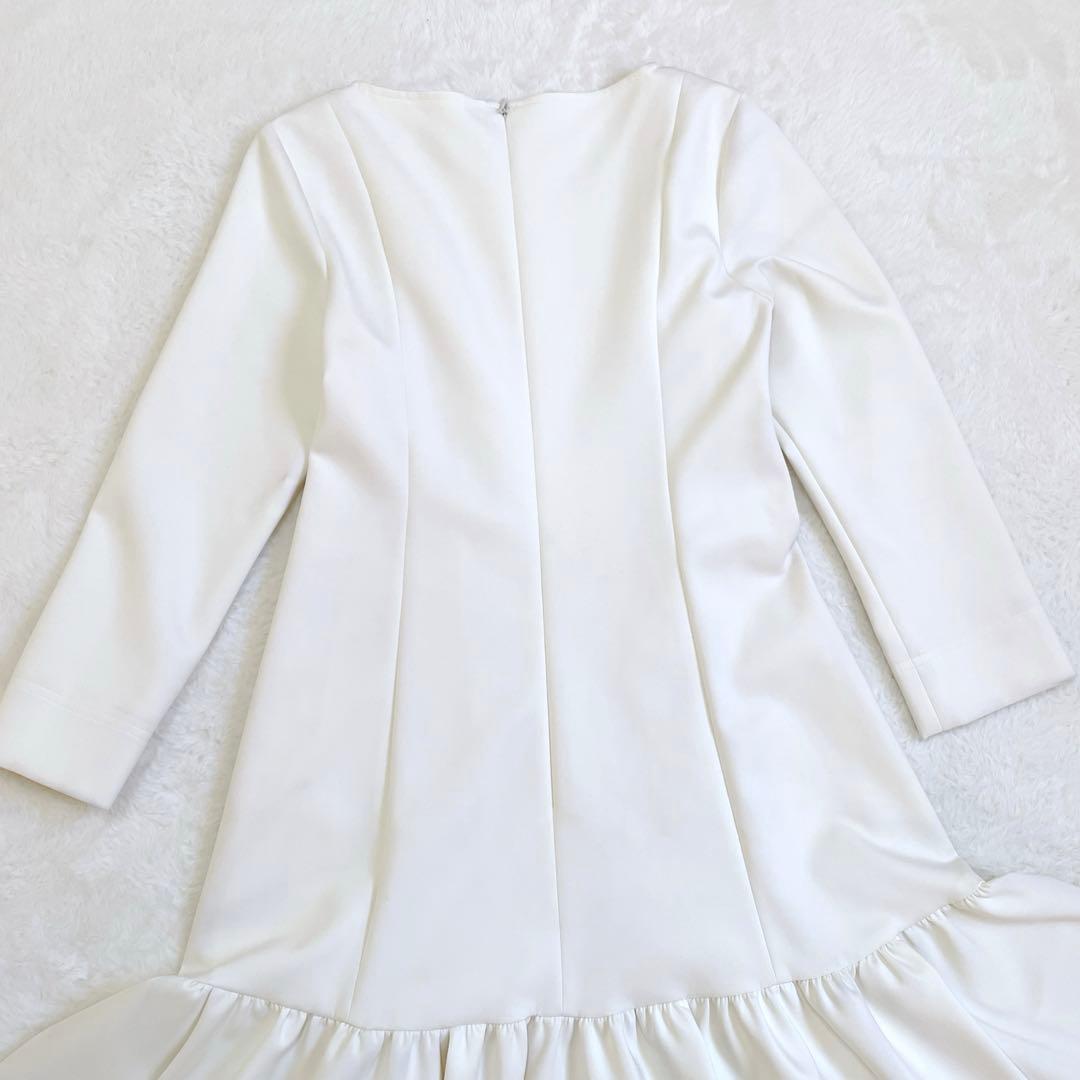 CELFORD セルフォード　ダンボールカットワンピース アイボリー 洗濯可