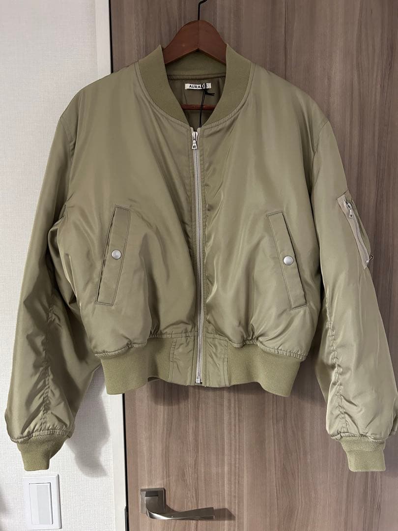 オーラリー　ブルゾン　MA-1 25SS