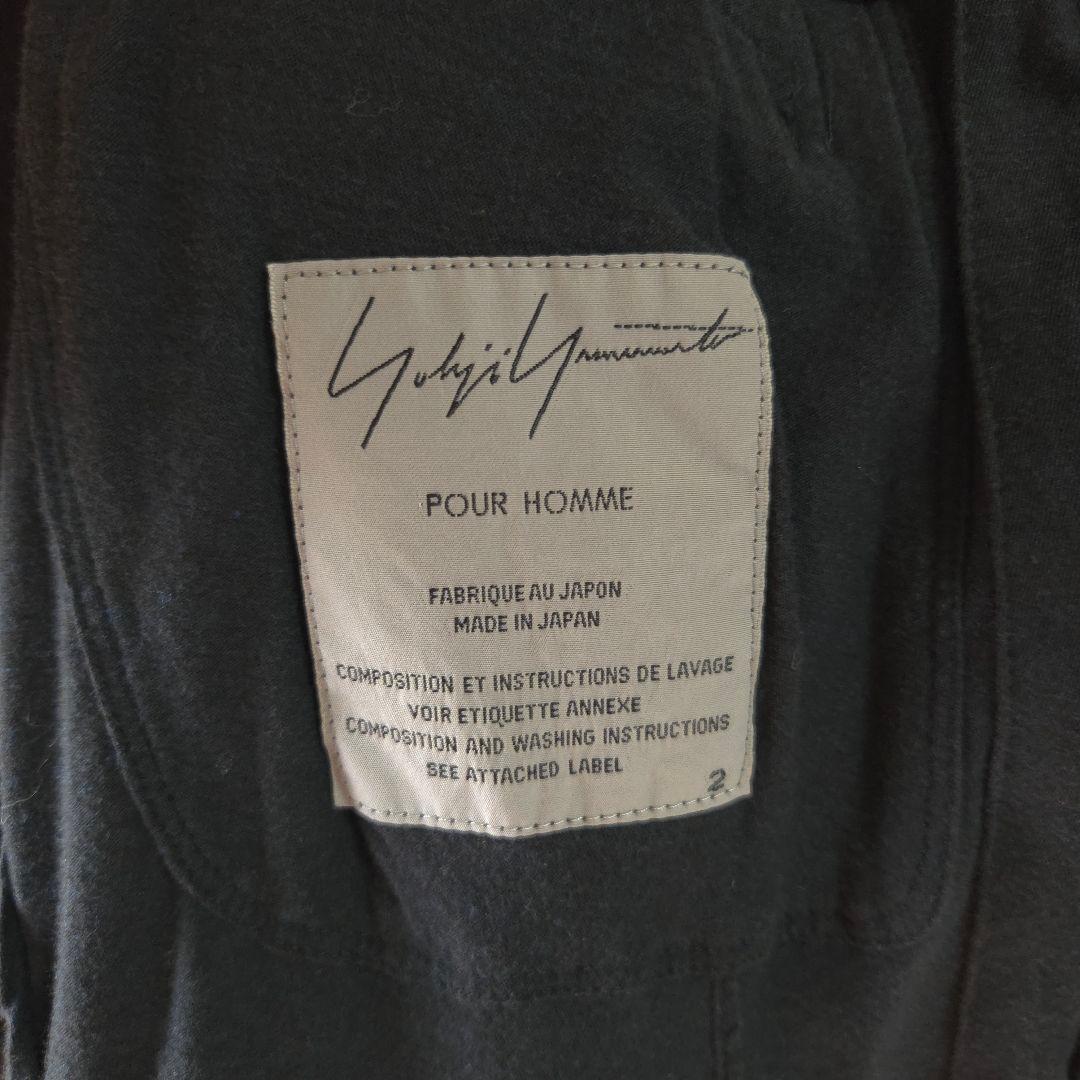 12ss Yohji Yamamoto PourHomme ノーカラージャケット