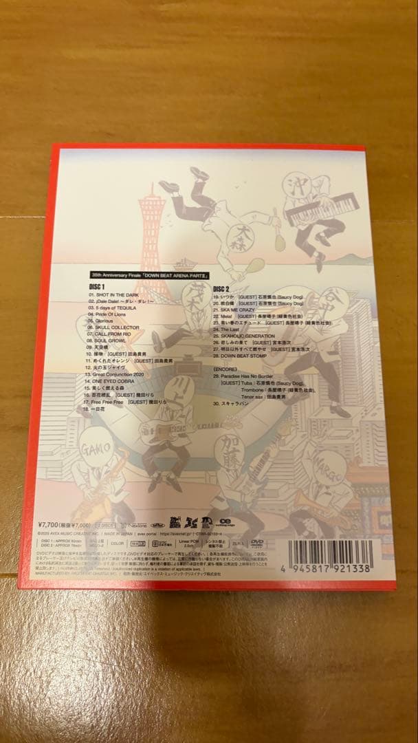 東京スカパラダイスオーケストラ「DOWN BEAT ARENA PART II」