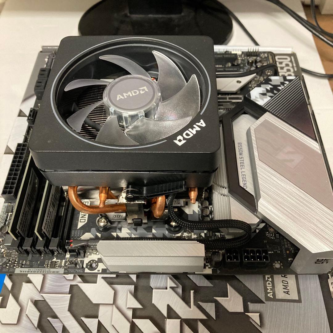 B550M Steel Legend /Ryzen 3 4100/メモリセット