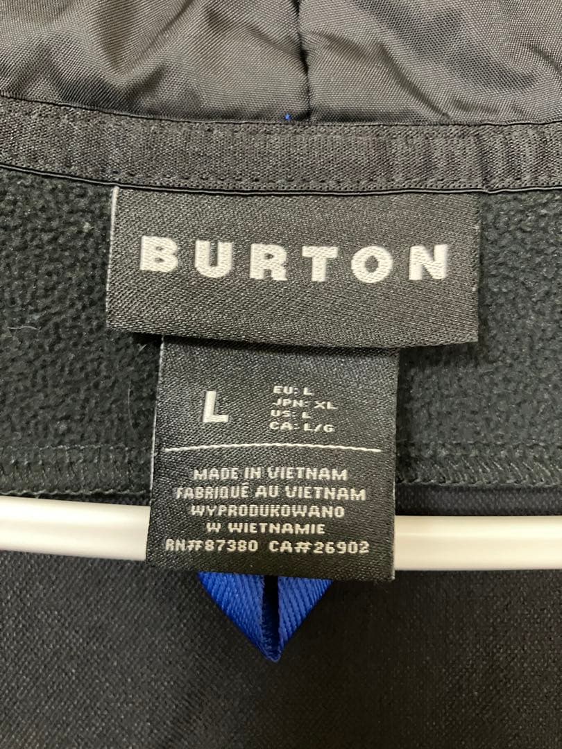 BURTON フード付きウェア L (日本XL)