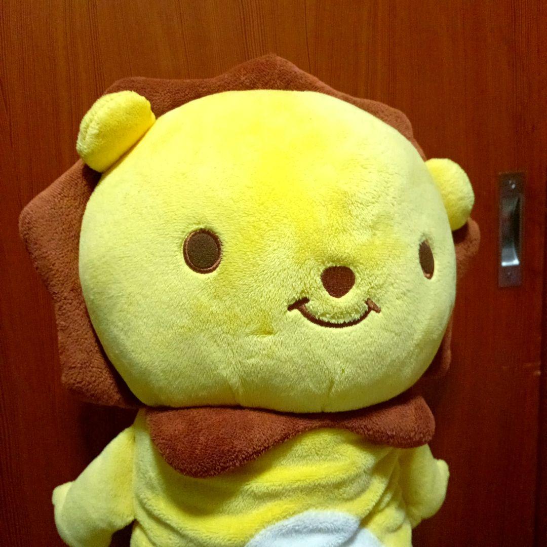 にょきりん　ライオン　超BIG　 ぬいぐるみ　60センチ