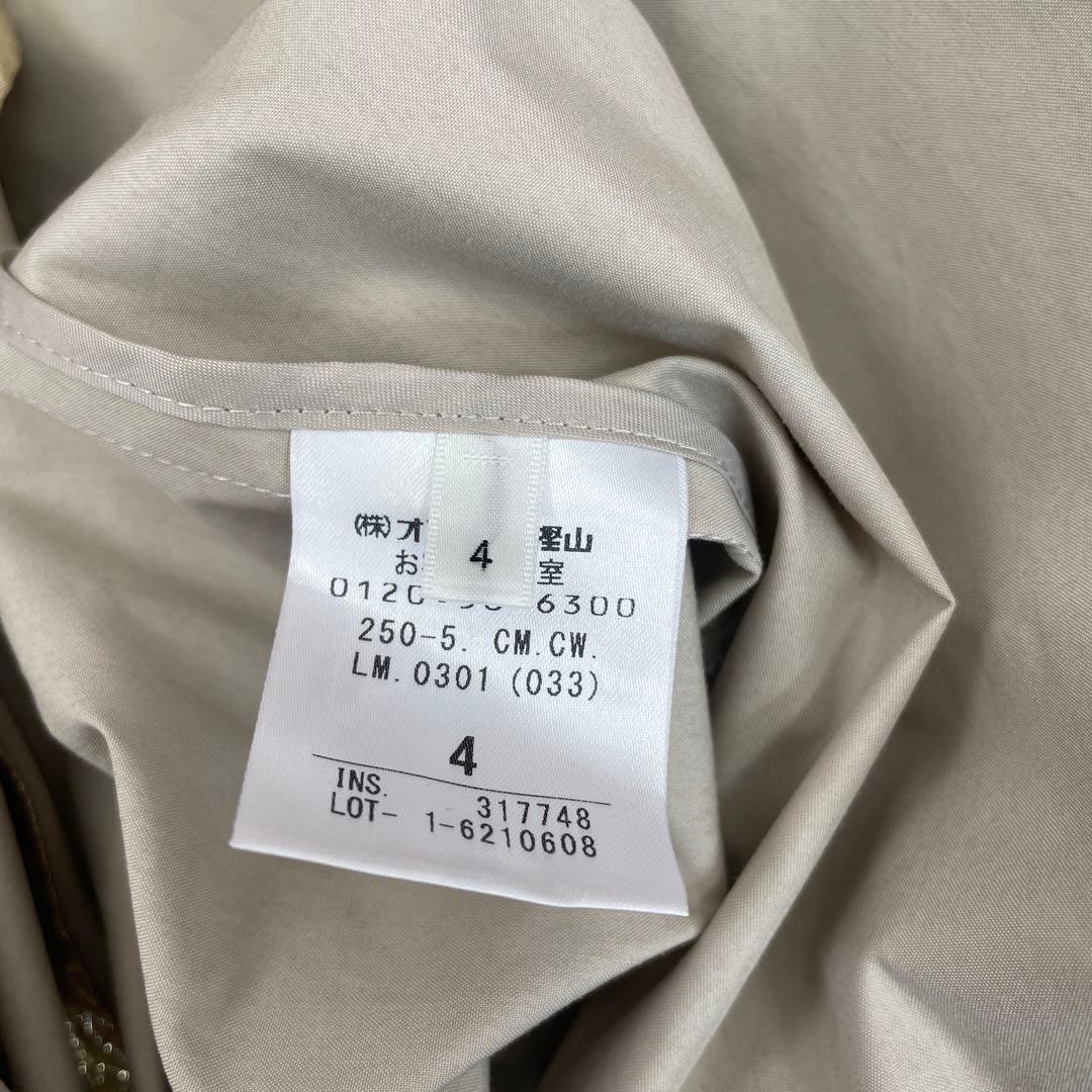 BEIGE ベイジ　スプリング　トレンチコート　L