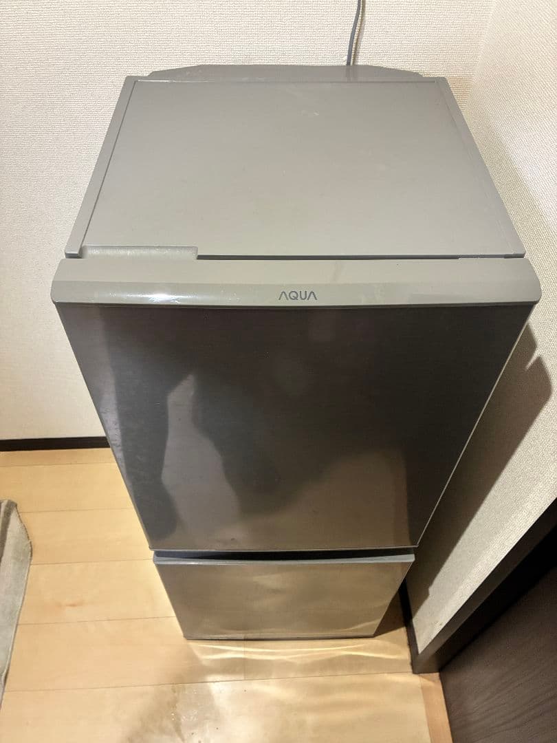 AQUA AQR-13H グレイ 冷蔵庫