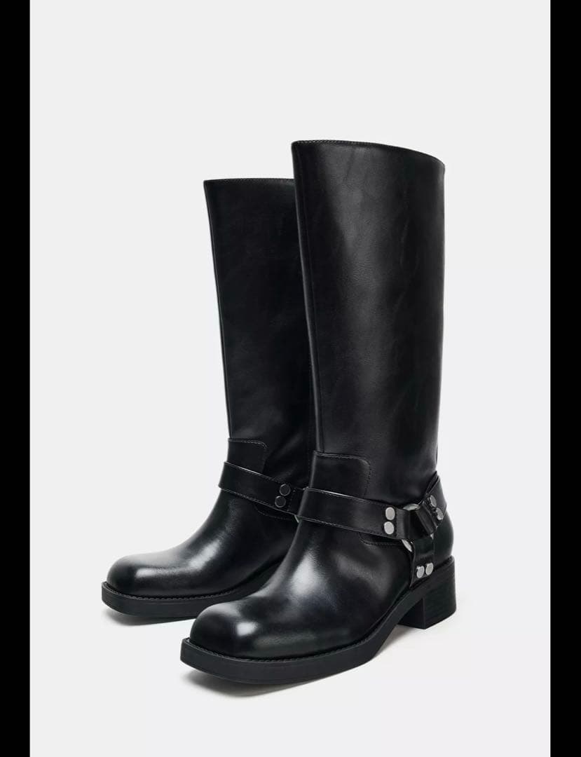 ZARA バイカーブーツ