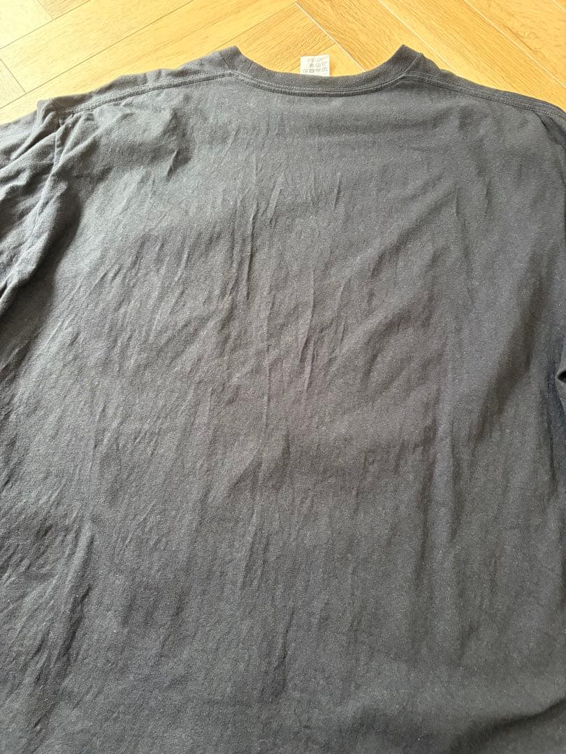 美品　24ss COMOLI コモリ　サープラスTシャツ　フェードブラック　4