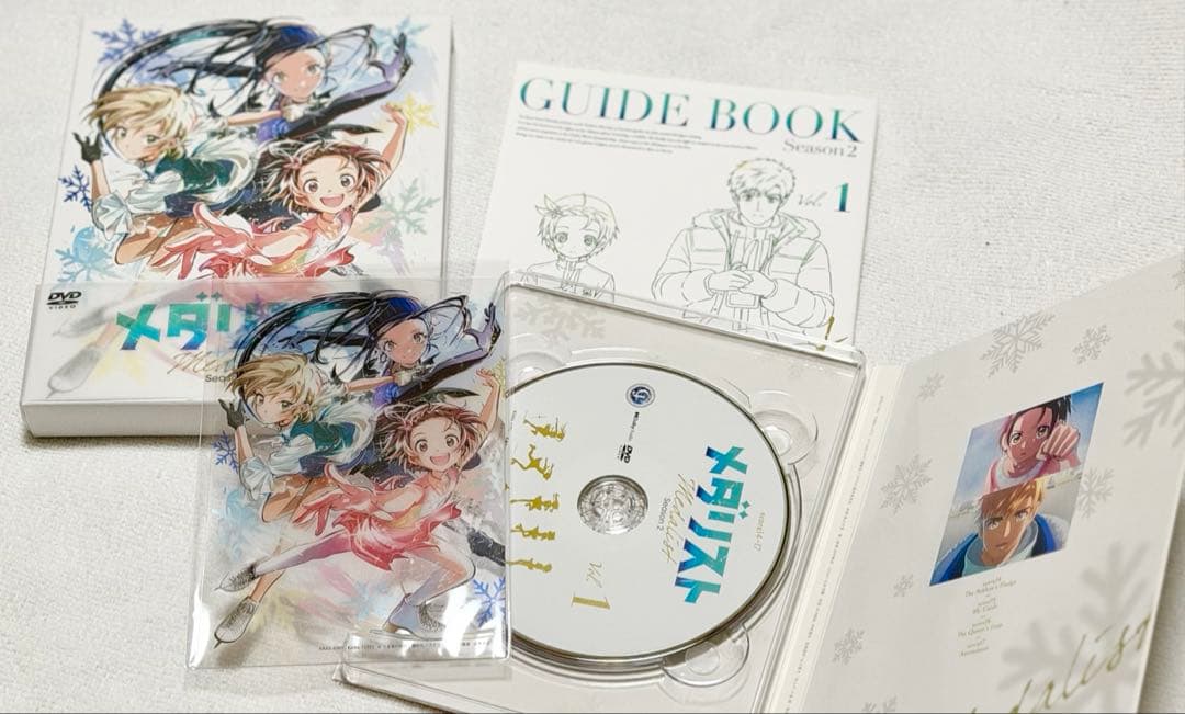 【DVD】メダリスト Season2 vol.1 初回限定特典 イベ申込券 欠品