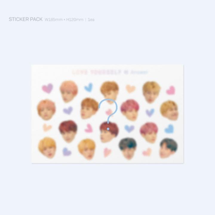 BTS公式（4枚）限定トレカ付‼️LOVE YOURSELF 結 'Answer'
