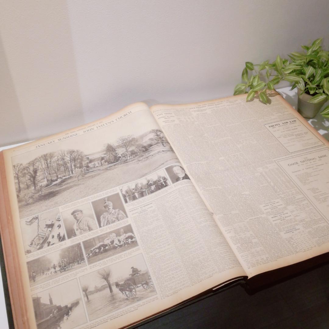 如月セール◆ 大型 古書 [ THE TIMES LONDON ]1936年