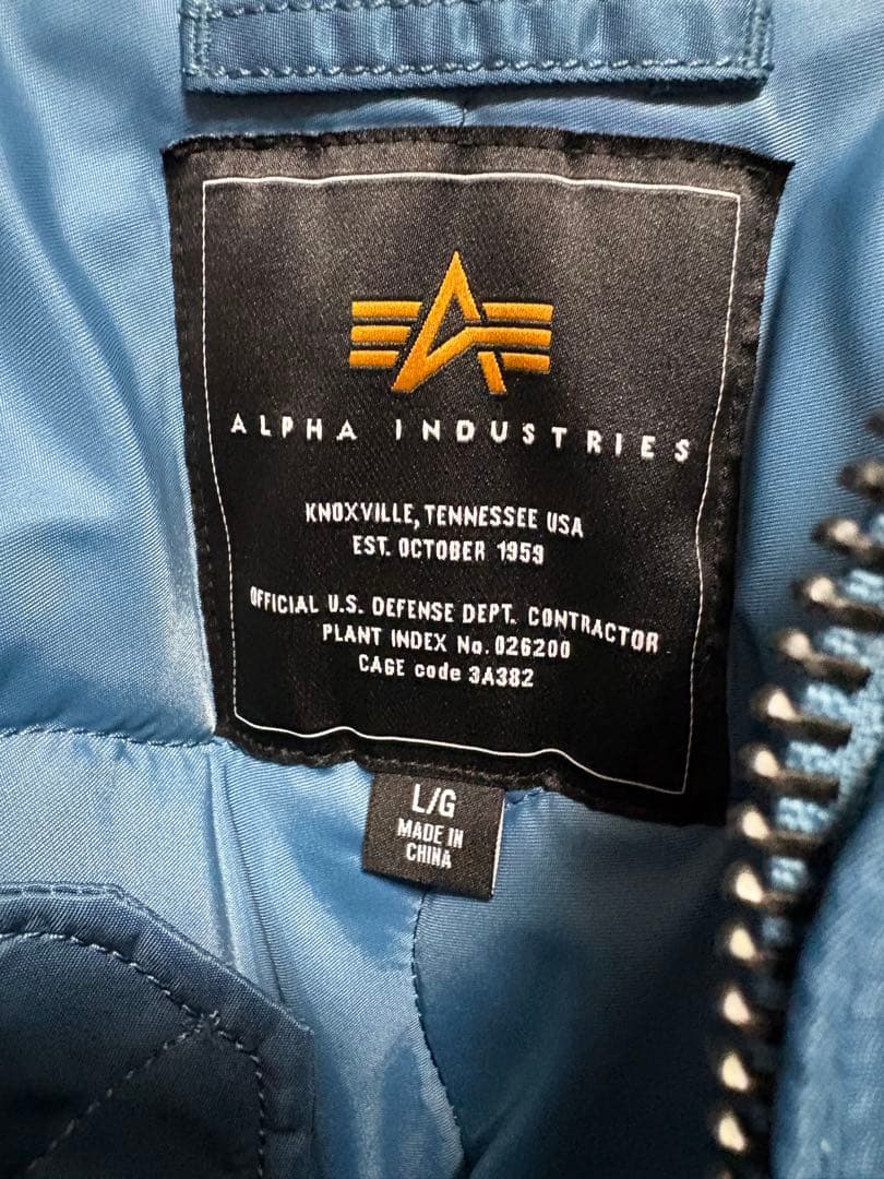 ALPHA INDUSTRIES CWU-45/P フライトジャケット