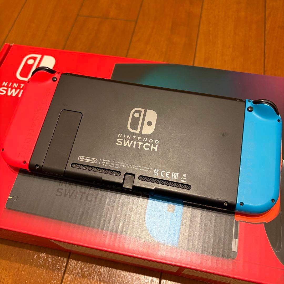 Nintendo Switch バッテリー強化版 2021年製 付属品完品