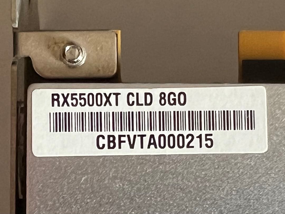【8GB】RX 5500 XT モンハンワイルズベンチマーク60FPS確認済