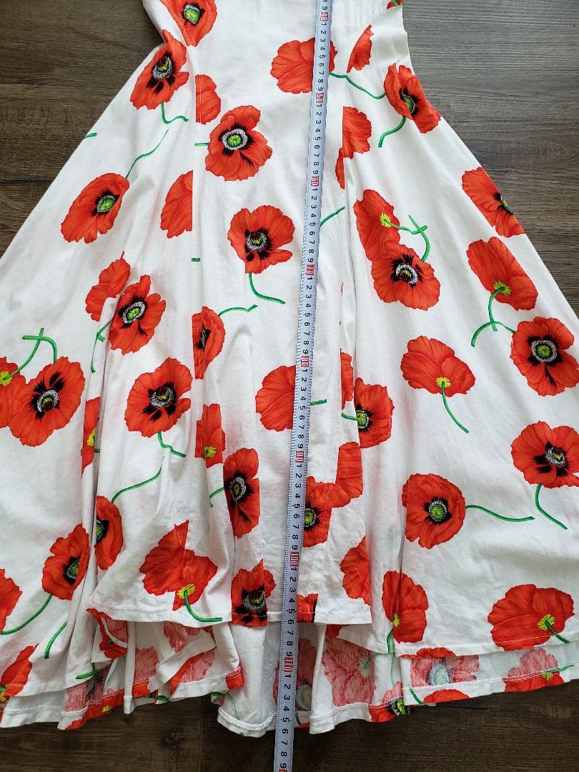 KENZO POPPY ノースリーブワンピース ポピー 花柄 ヴィンテージ
