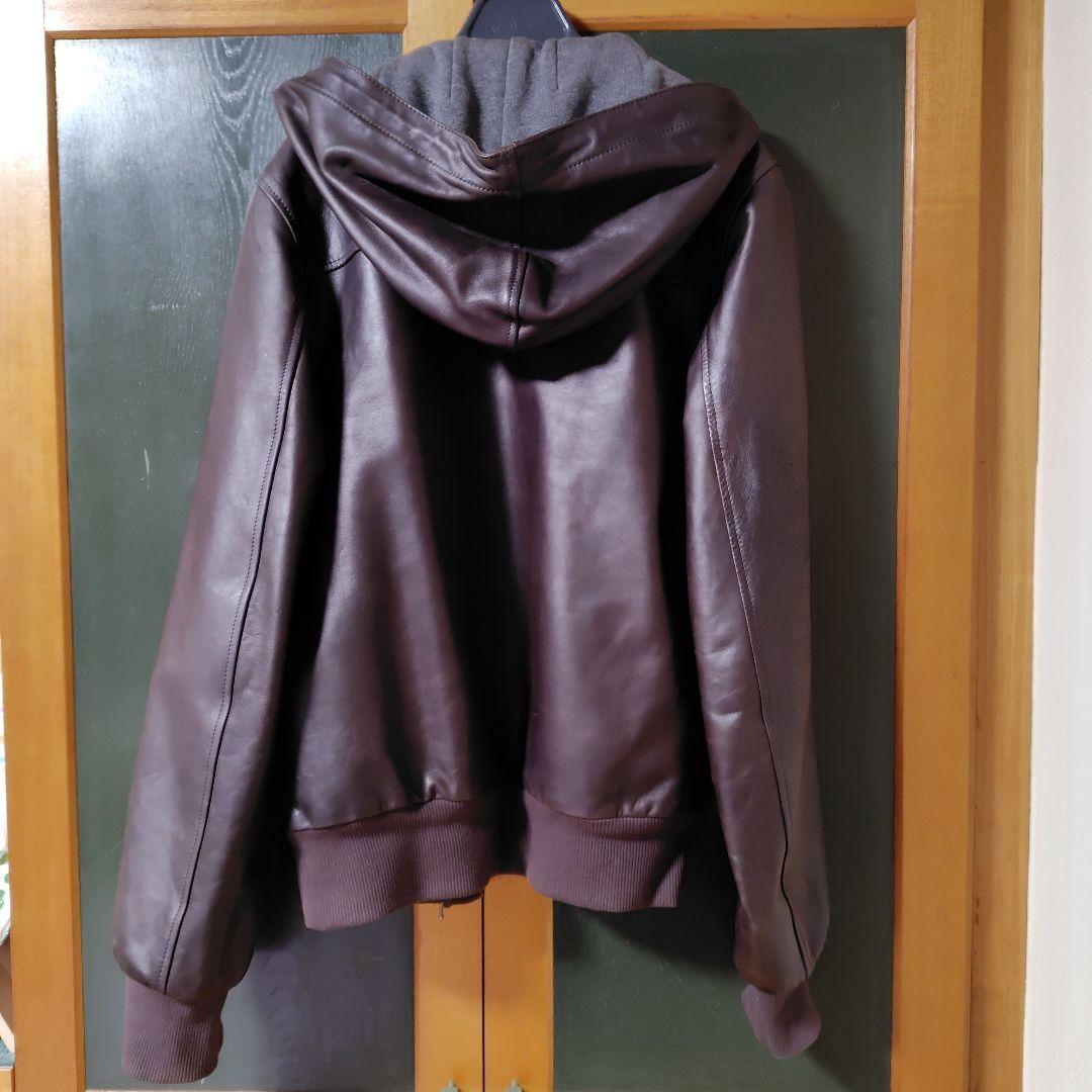 最終値下げ DOLCE&GA BBANA レザーパーカー ブルゾン 48
