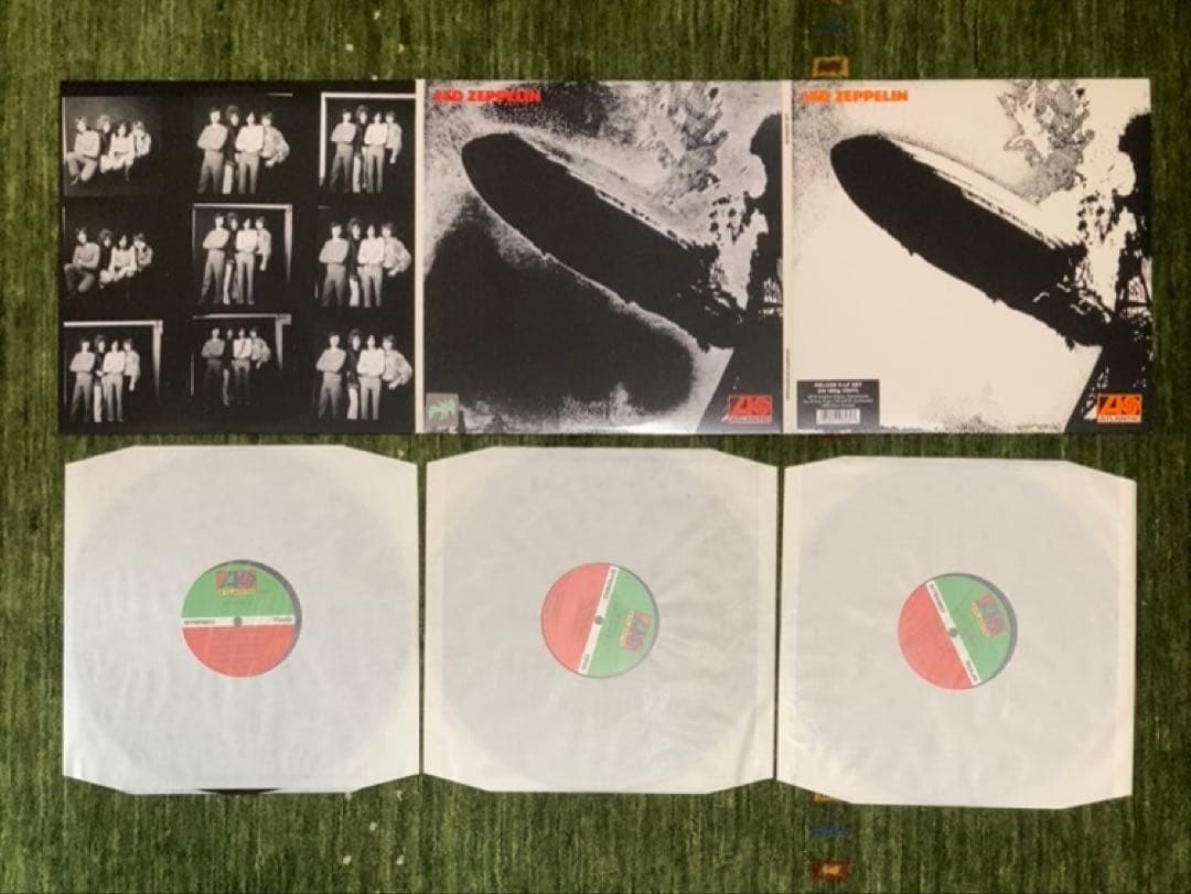 【超稀少品】LED ZEPPELIN 1stアルバム3LP重量盤レコードセット