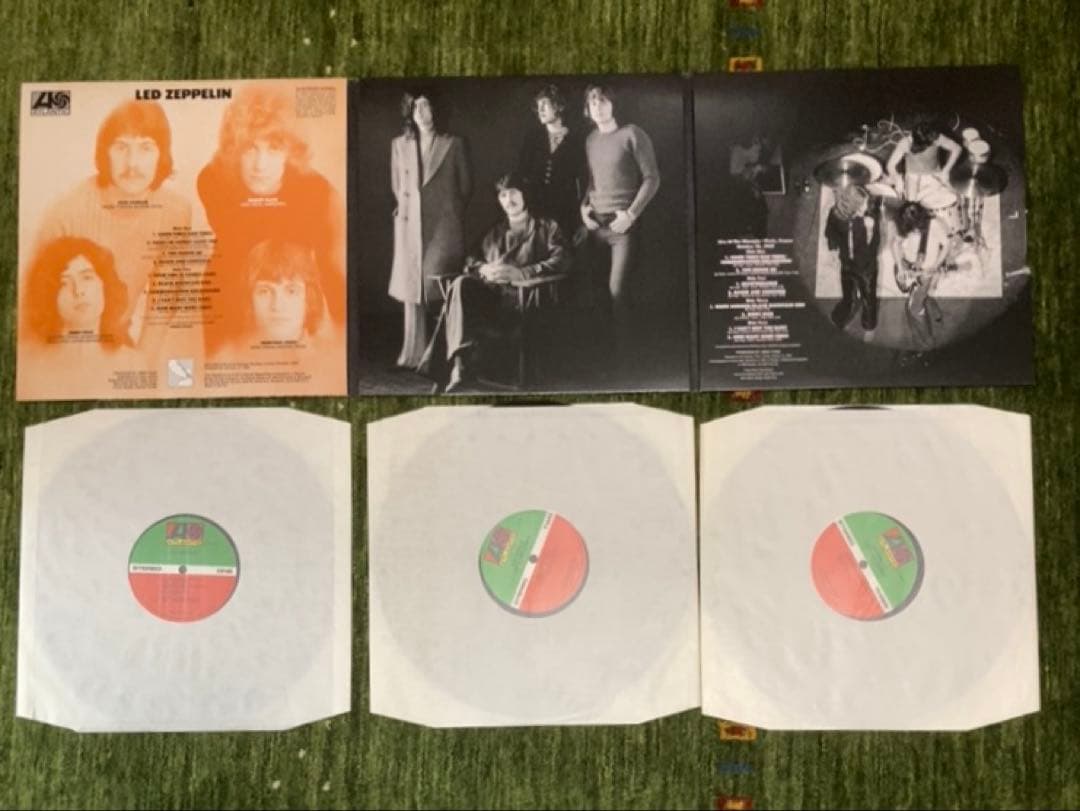 【超稀少品】LED ZEPPELIN 1stアルバム3LP重量盤レコードセット