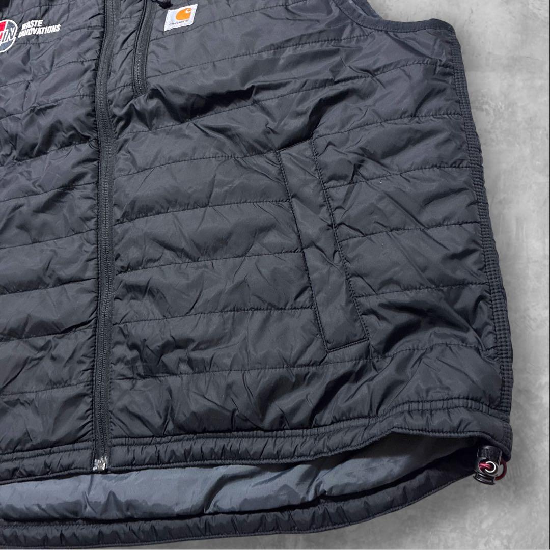 Carhartt 中綿ベスト RAIN DEFENDER 2XL相当 ブラック