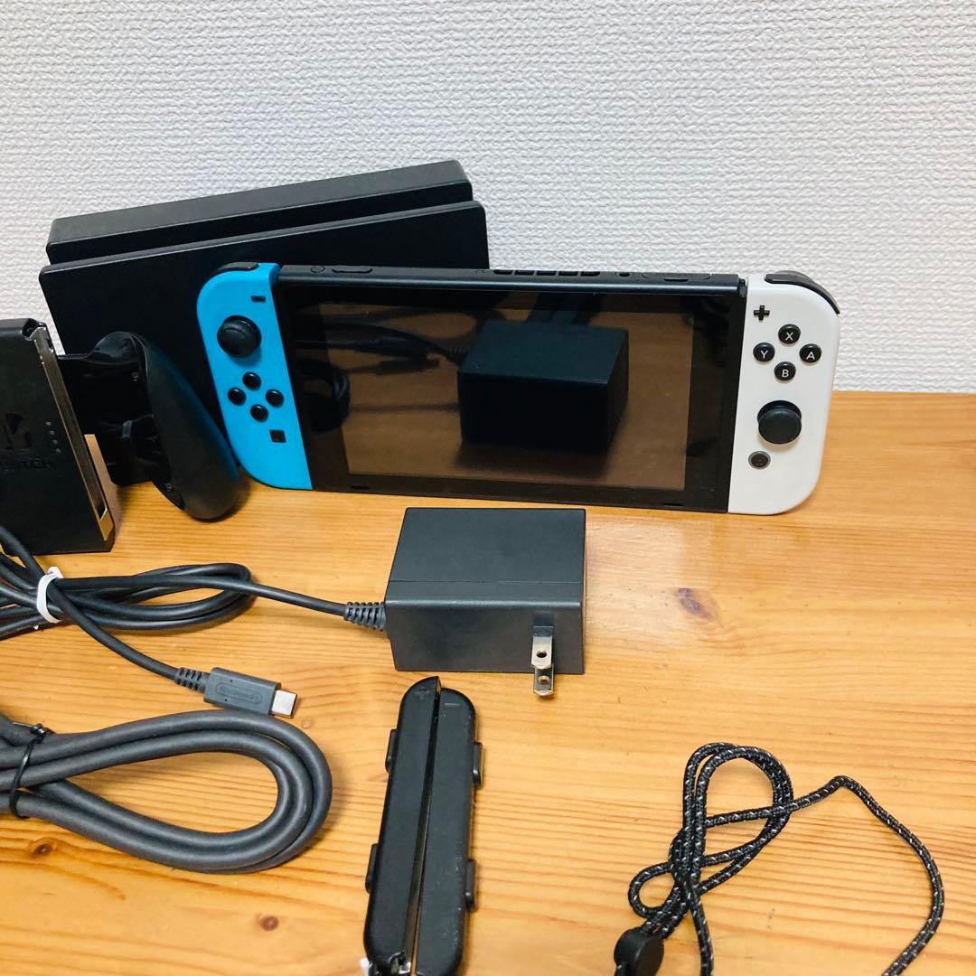 【動作OK】Nintendo Switch スイッチ 本体 ホワイト ブルー