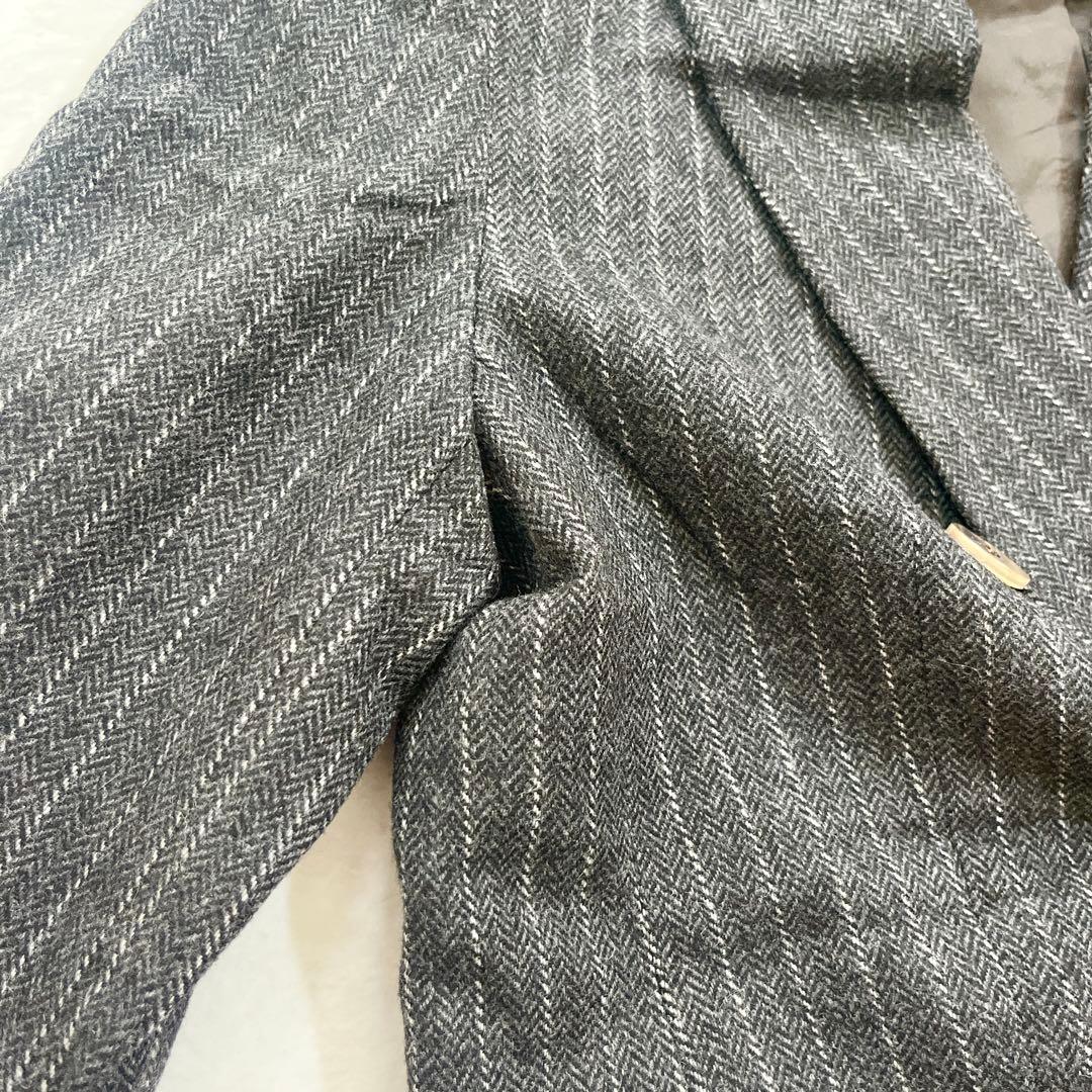 な*い様 美品✨ IENA LA TORRE ピンストヘリンボンジャケット ダブ