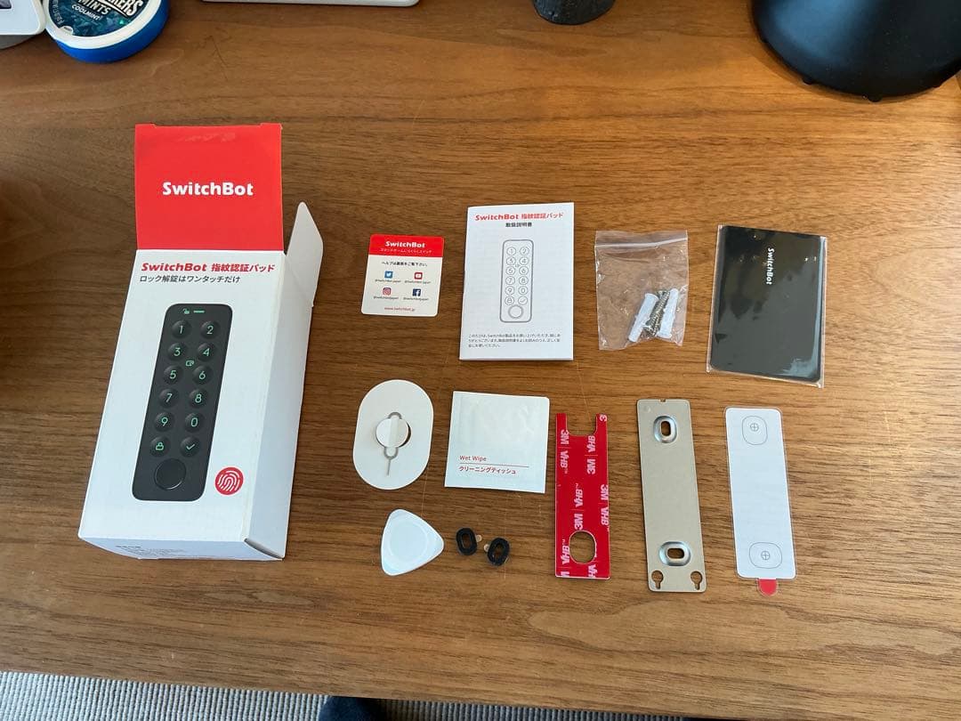 SwitchBot ￼指紋認証パッド 新製品 Suica対応