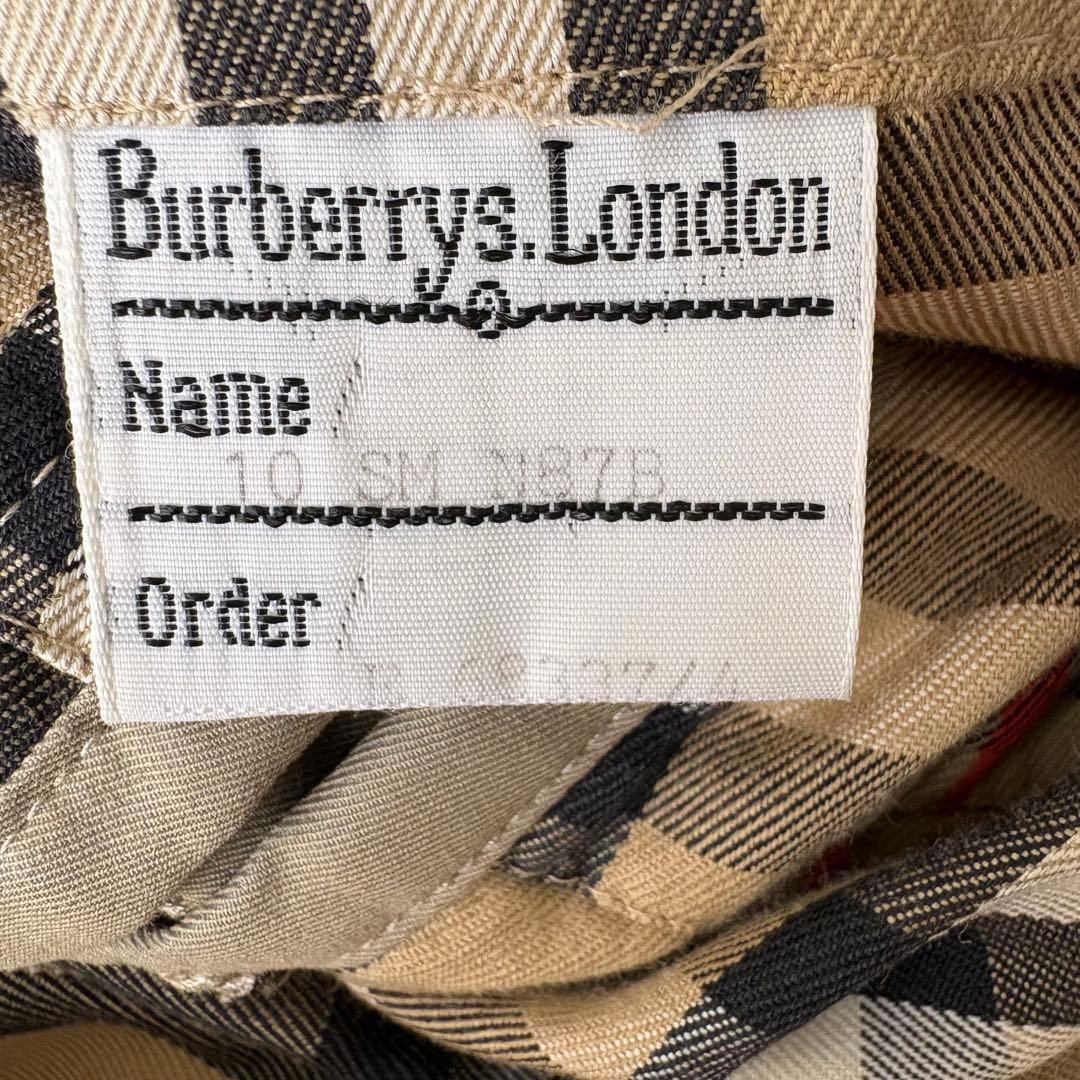 Burberrys バーバリー ステンカラーコート ノバチェック ベージュ