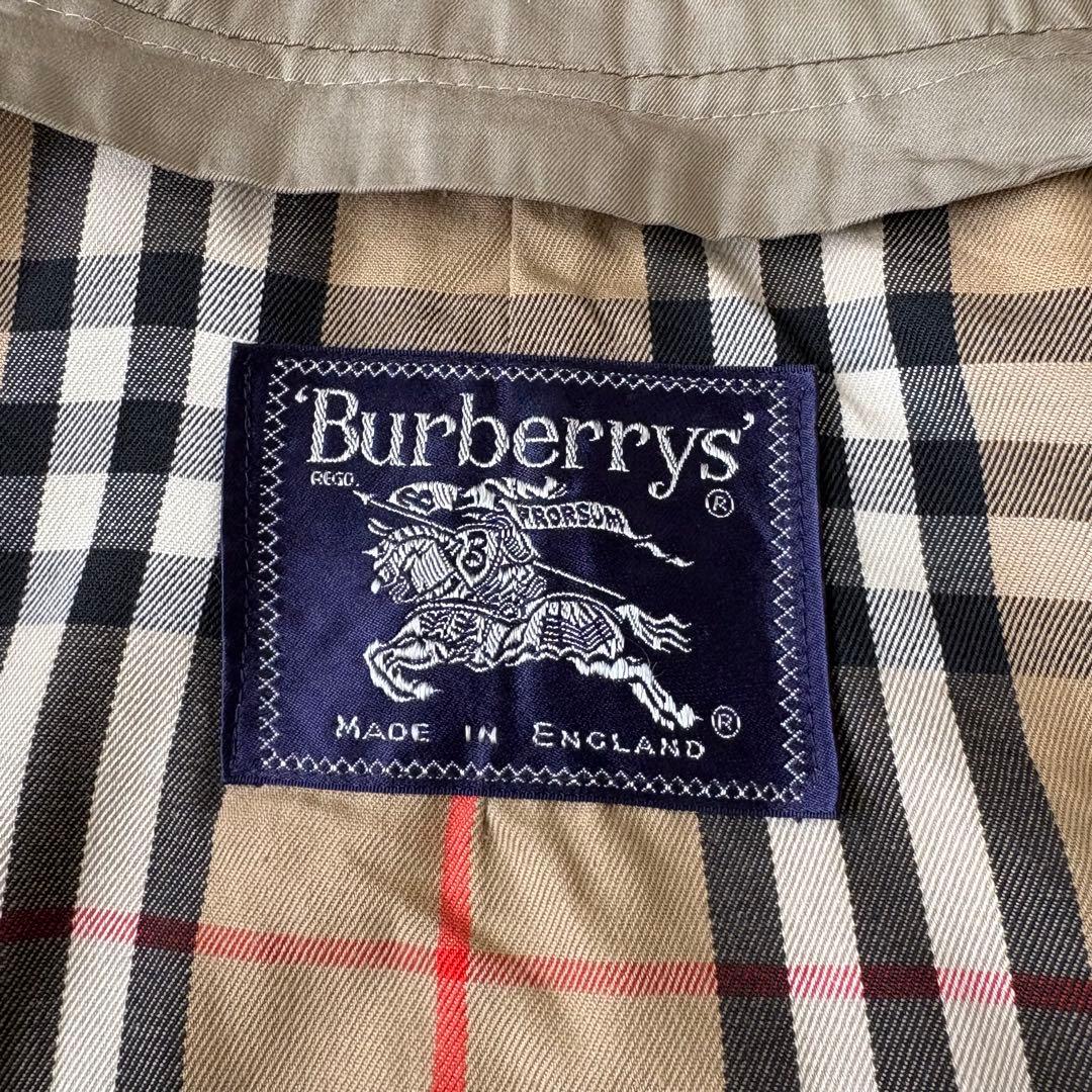 Burberrys バーバリー ステンカラーコート ノバチェック ベージュ