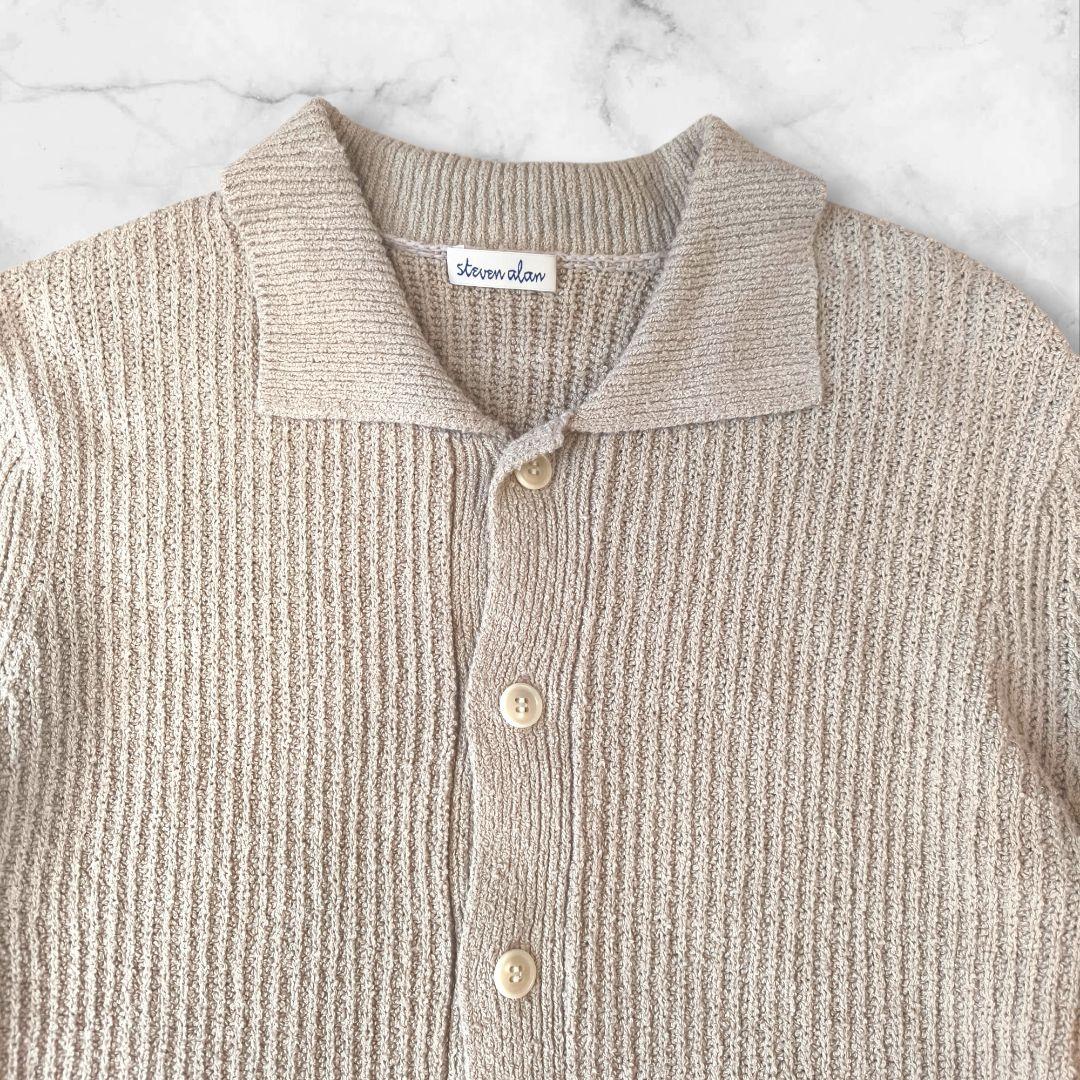 ​【美品】Steven Alan スティーブンアラン リブニット カーディガン