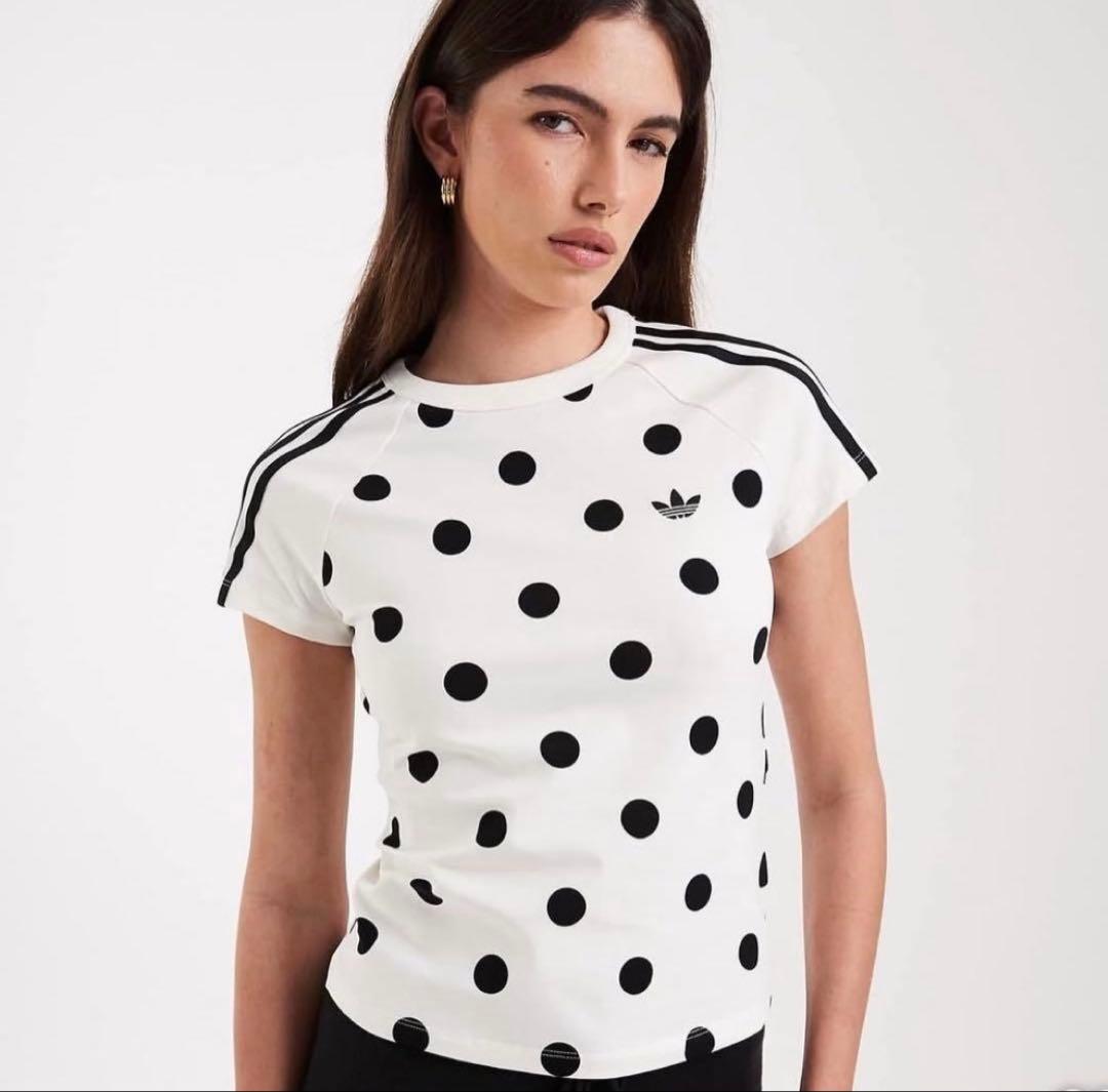 新品adidas originals ドット tシャツ L