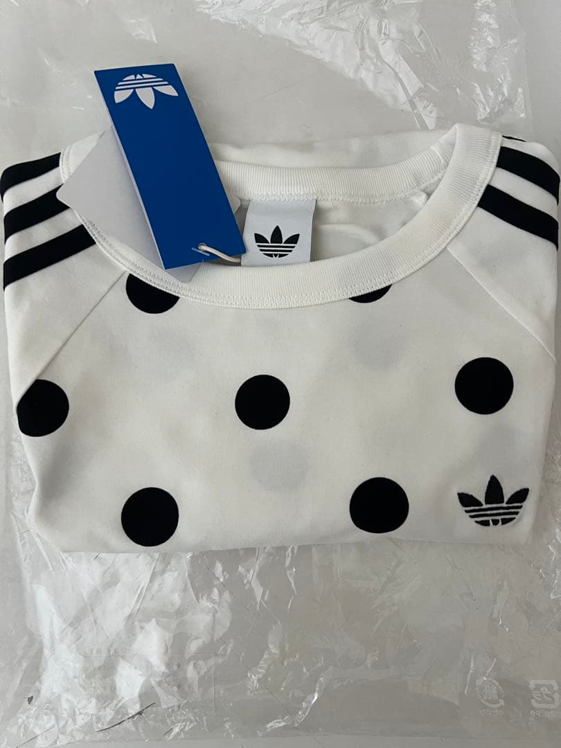 新品adidas originals ドット tシャツ L