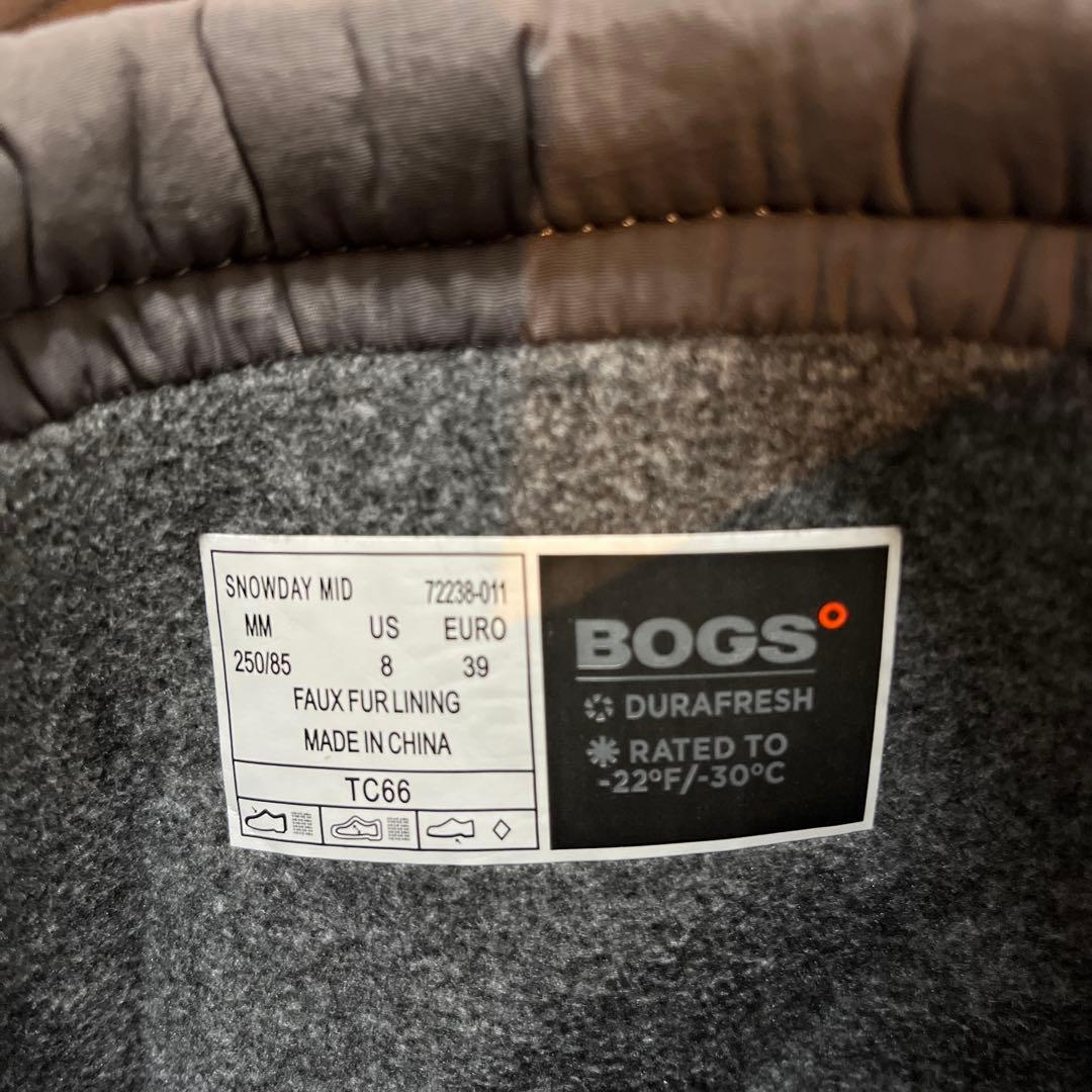 【BOGS】スノーブーツ　25cm