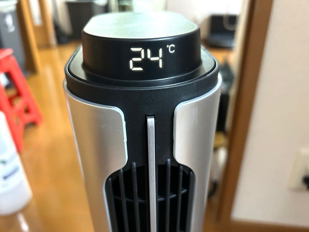 【美品】セラミックヒーターYND-60B冷暖房★電気ファンヒーター★送料込み
