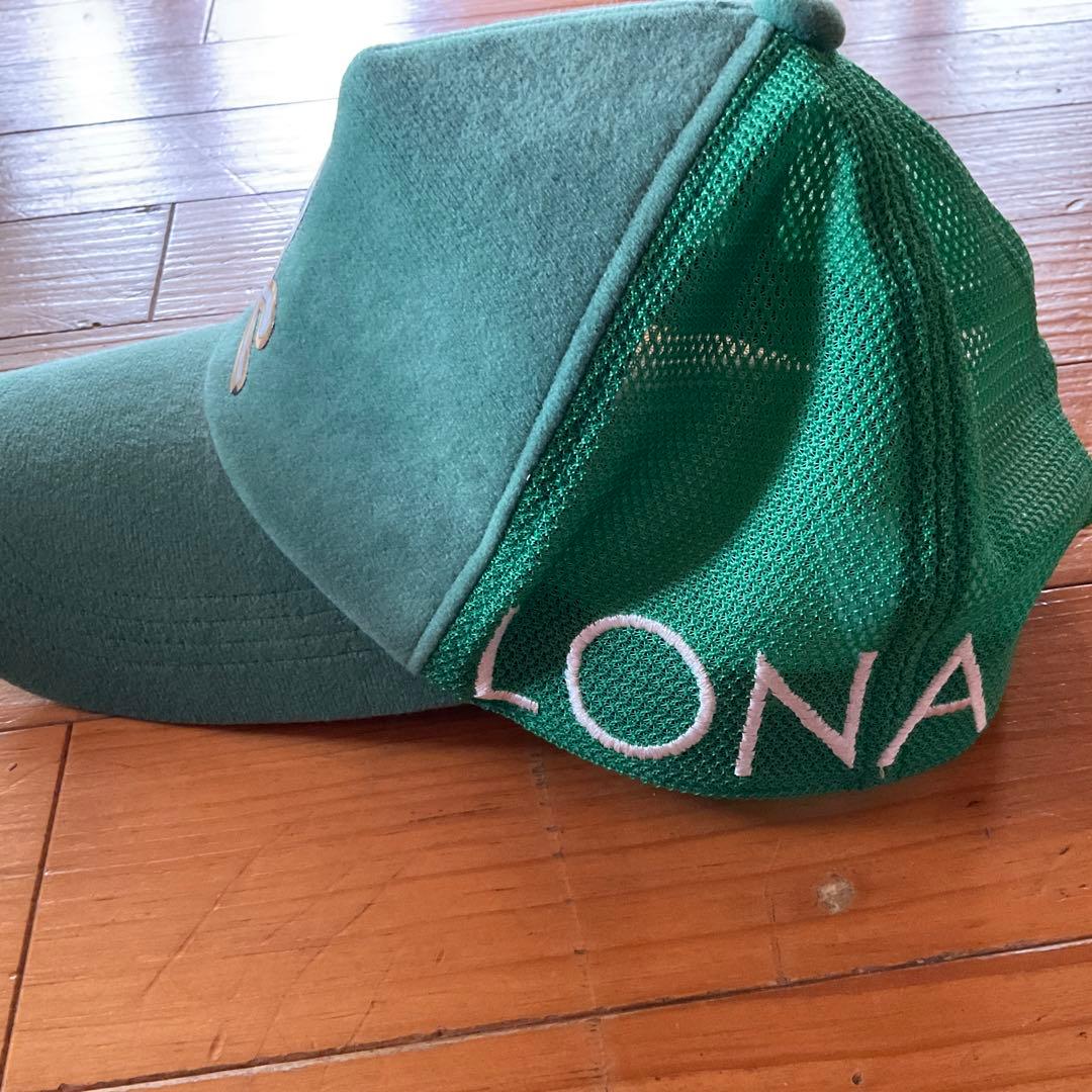 【美品】マーク&ロナ　MARK&LONA スカルデザインのメッシュキャップ