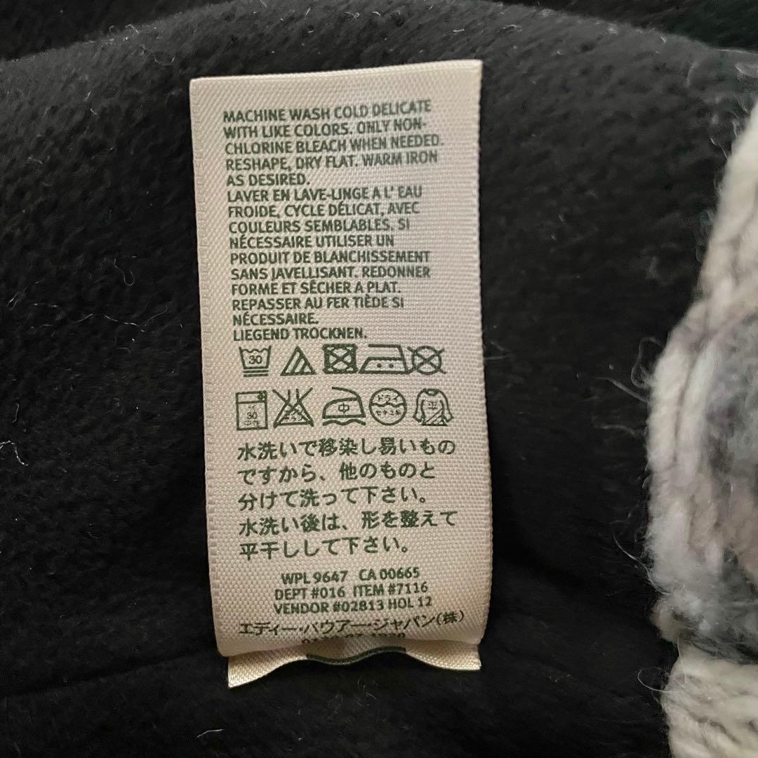 【レア】 Eddie Bauer ear muff knit fleece