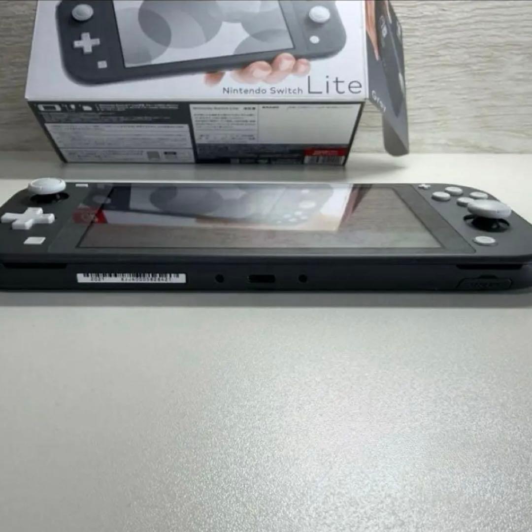 お値下げ中【美品】Nintendo Switch Lite グレー 本体 ゲーム