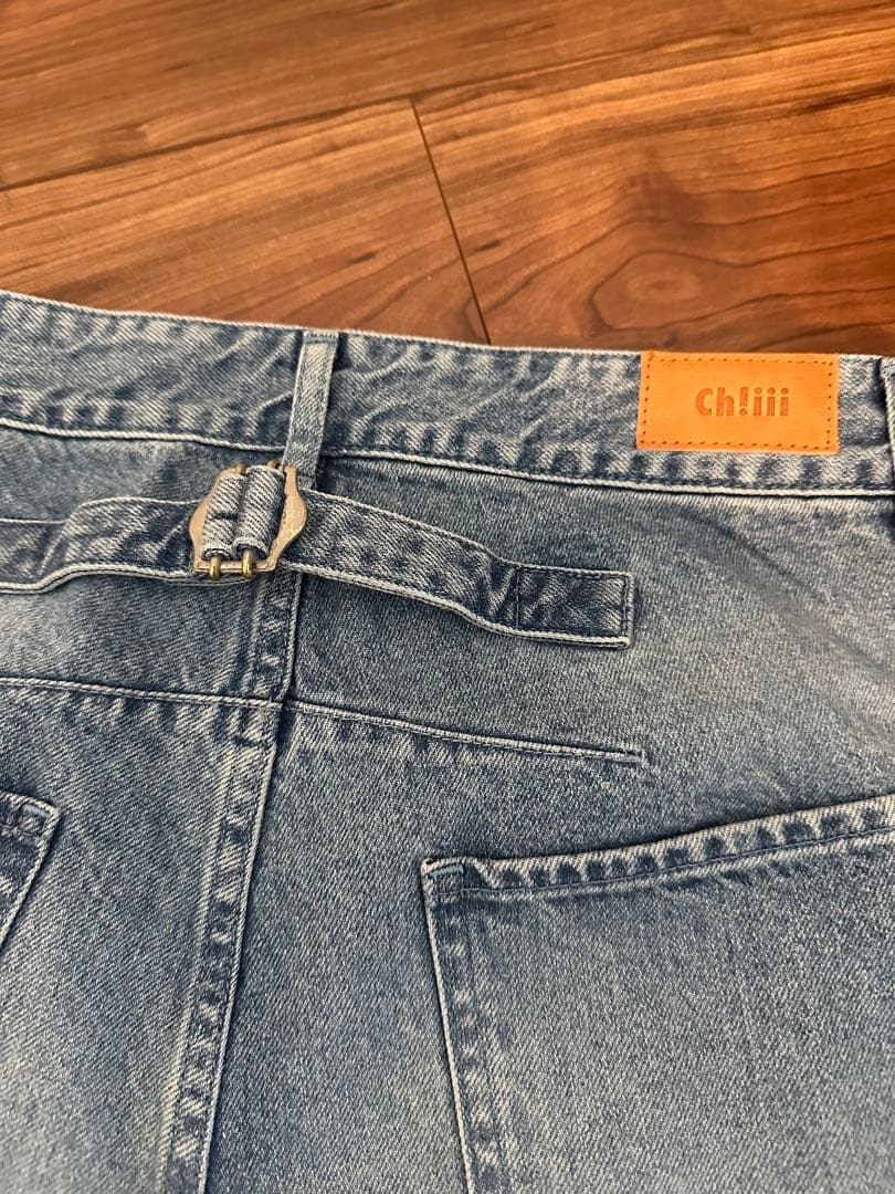 パンツ chiiiibag Midlize Wide Denim 38