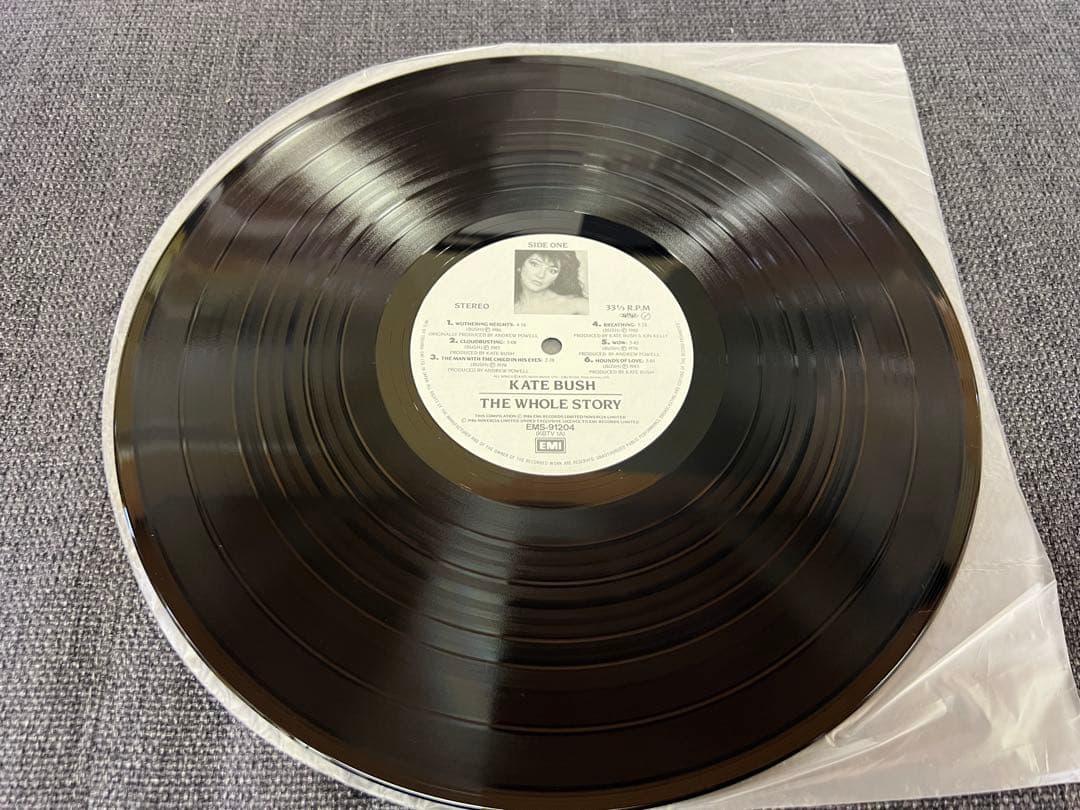 Kate Bush ザ・ホール・ストーリー LP 洋楽レコー　ド　日本盤 帯付