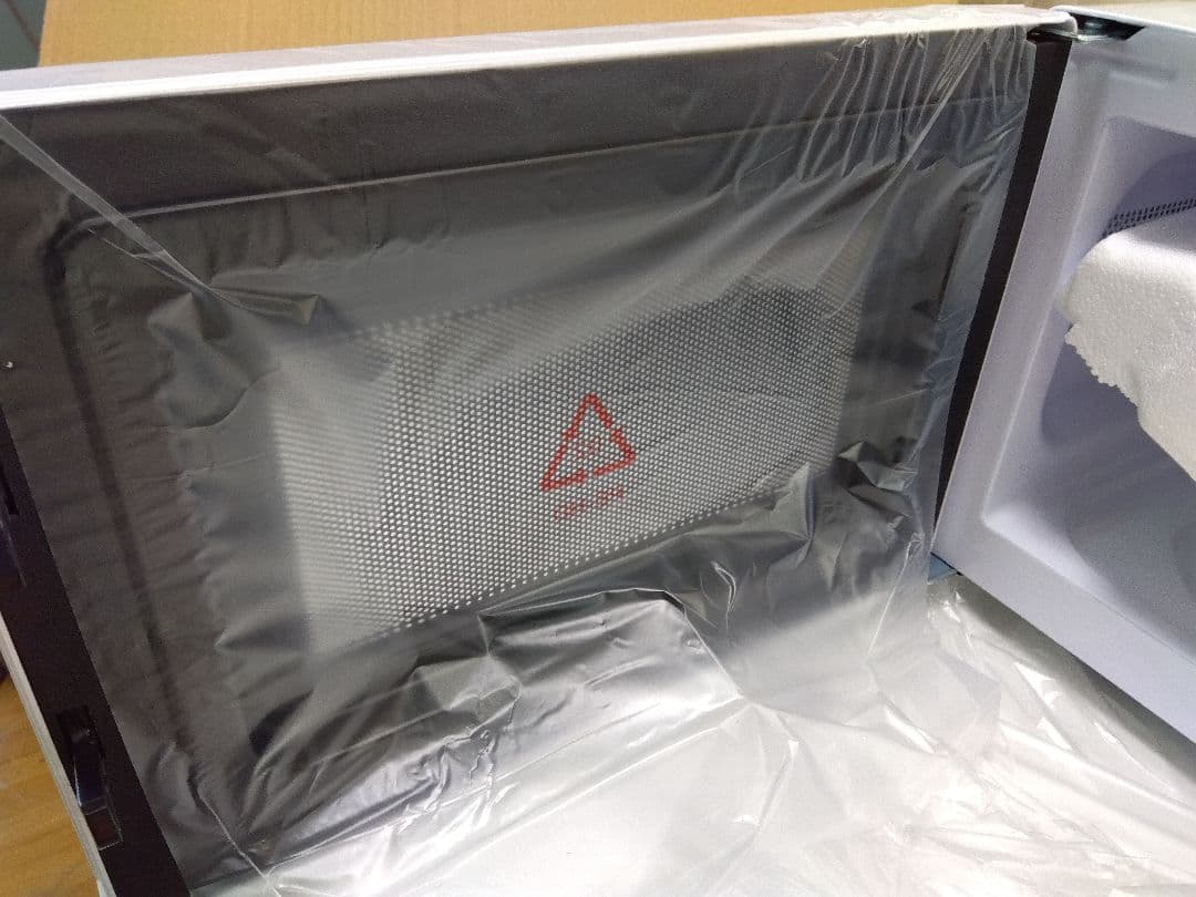 未使用 ヤマダ 単機能電子レンジ YMW-M17JW5 50Hz専用 22年製