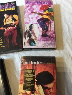 Jimi Hendrix ジミ ヘンドリクス ミュージックビデオテープ 5本