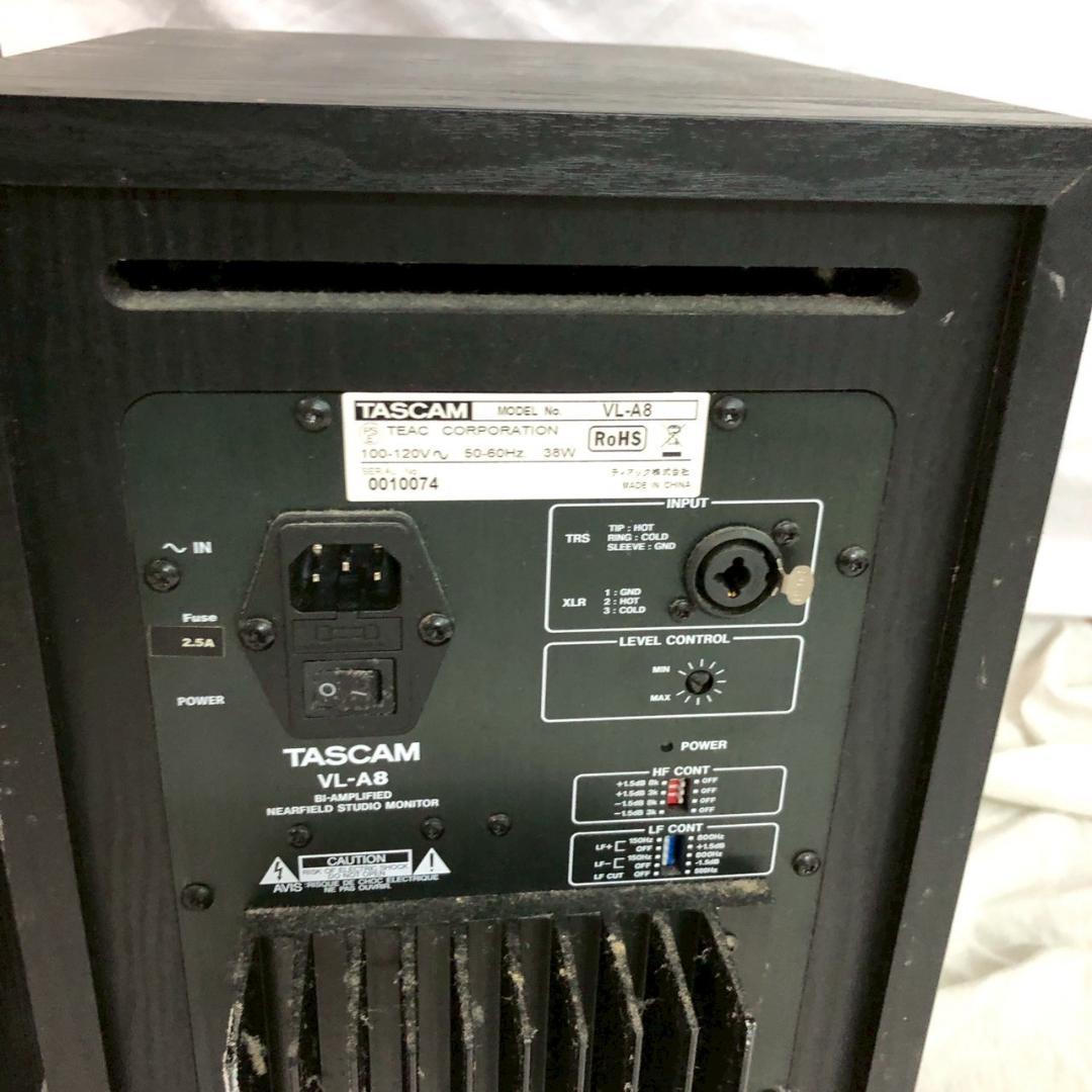TASCAM VL-A5 パワードモニター スピーカー ペア ティアック