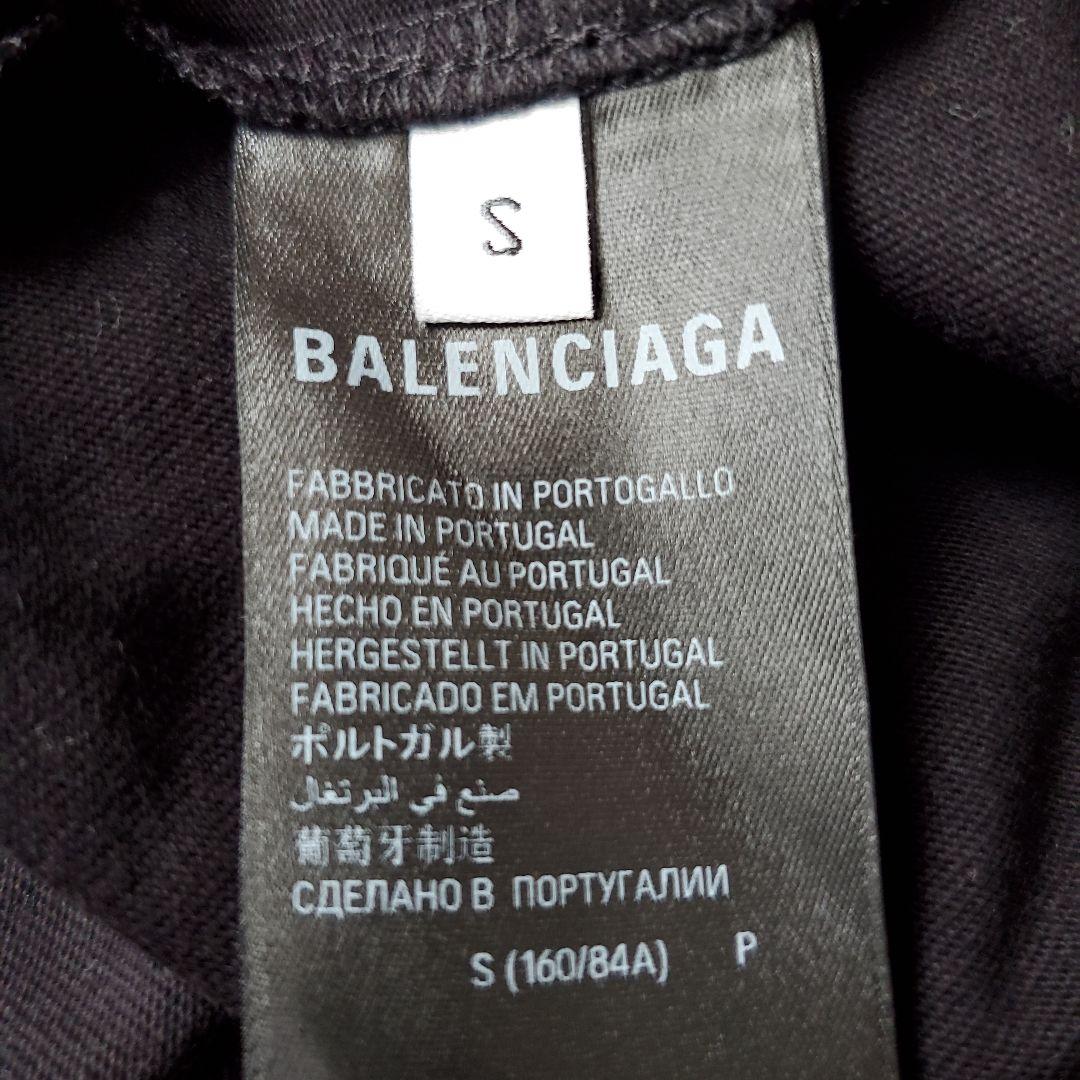 新品未使用　BALENCIAGA ブラック Tシャツ