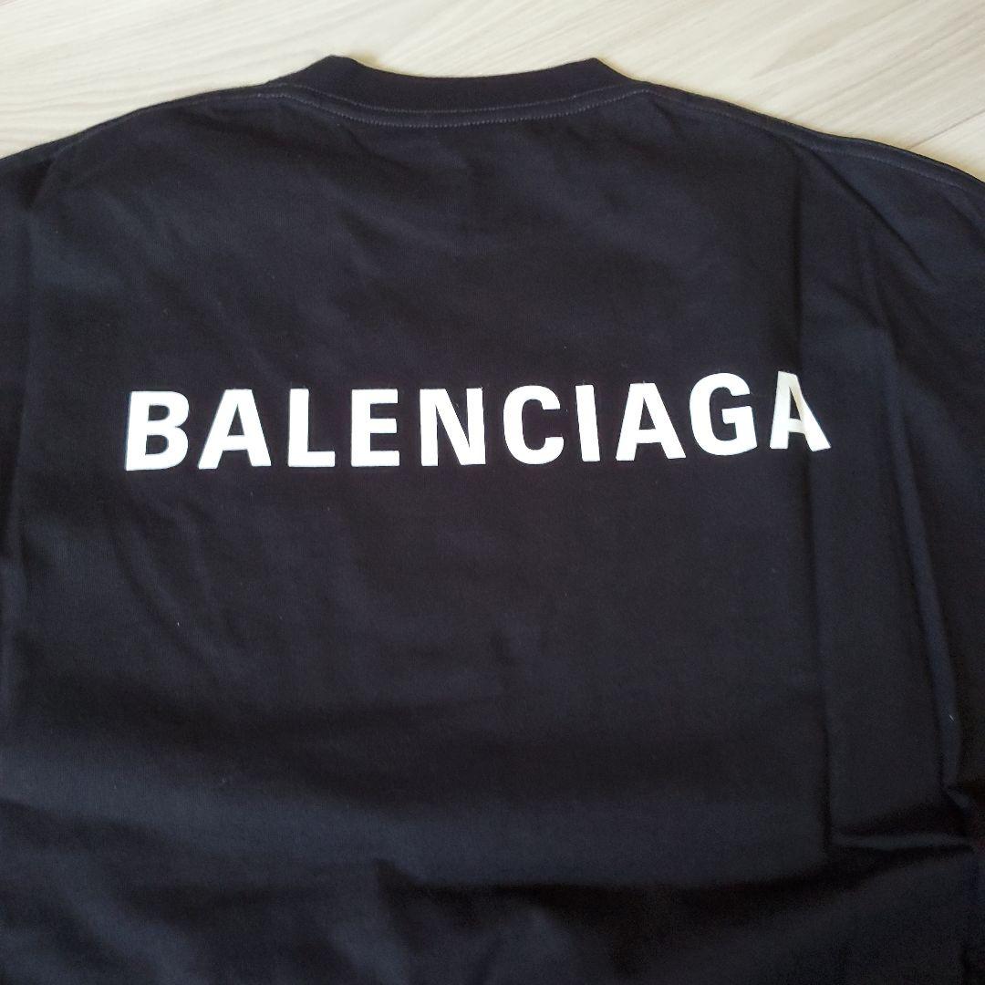 新品未使用　BALENCIAGA ブラック Tシャツ