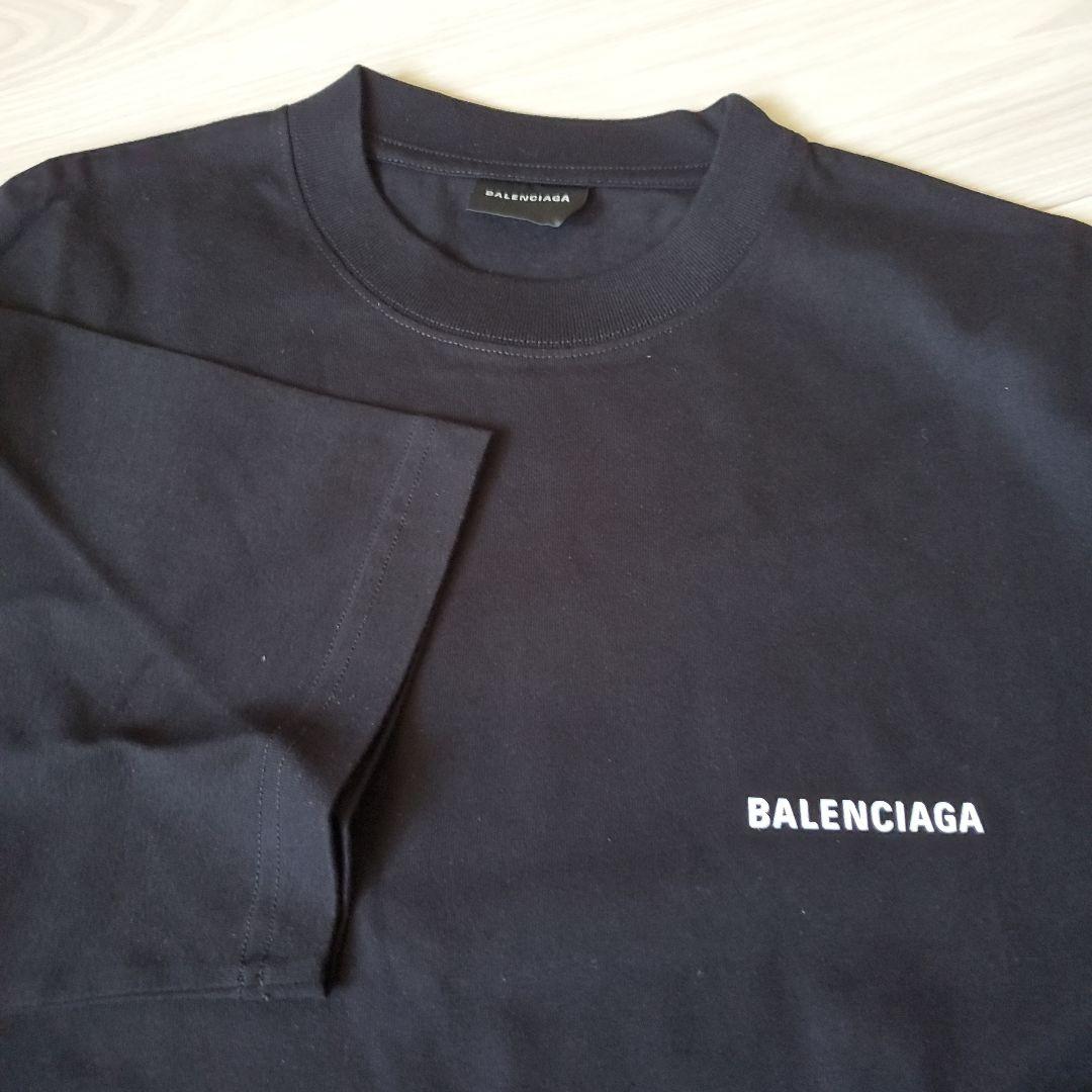 新品未使用　BALENCIAGA ブラック Tシャツ