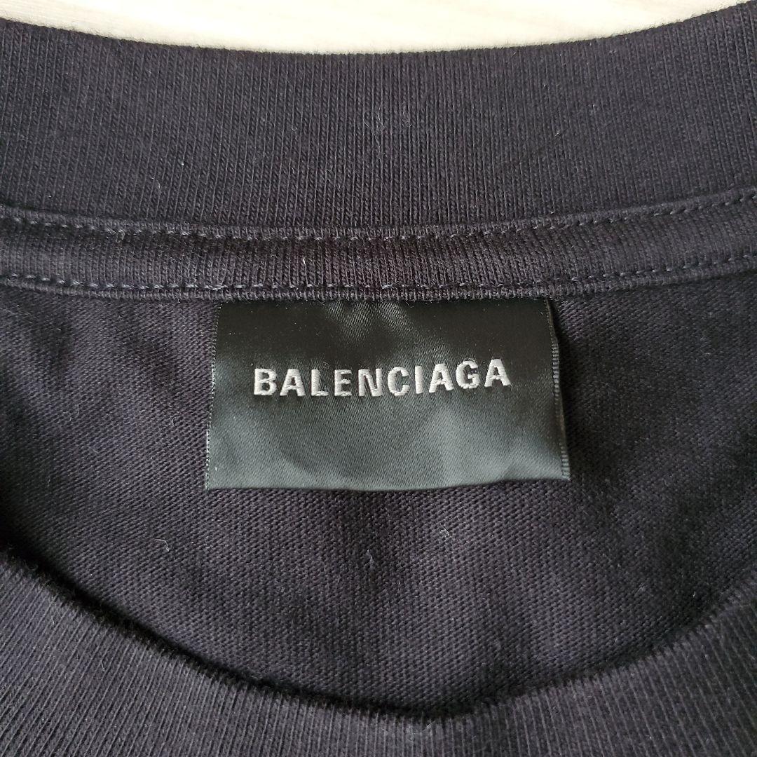 新品未使用　BALENCIAGA ブラック Tシャツ