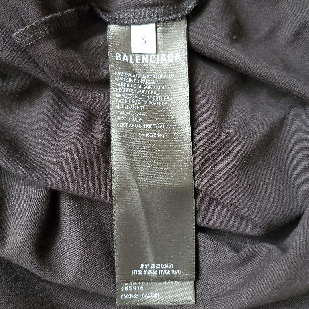 新品未使用　BALENCIAGA ブラック Tシャツ